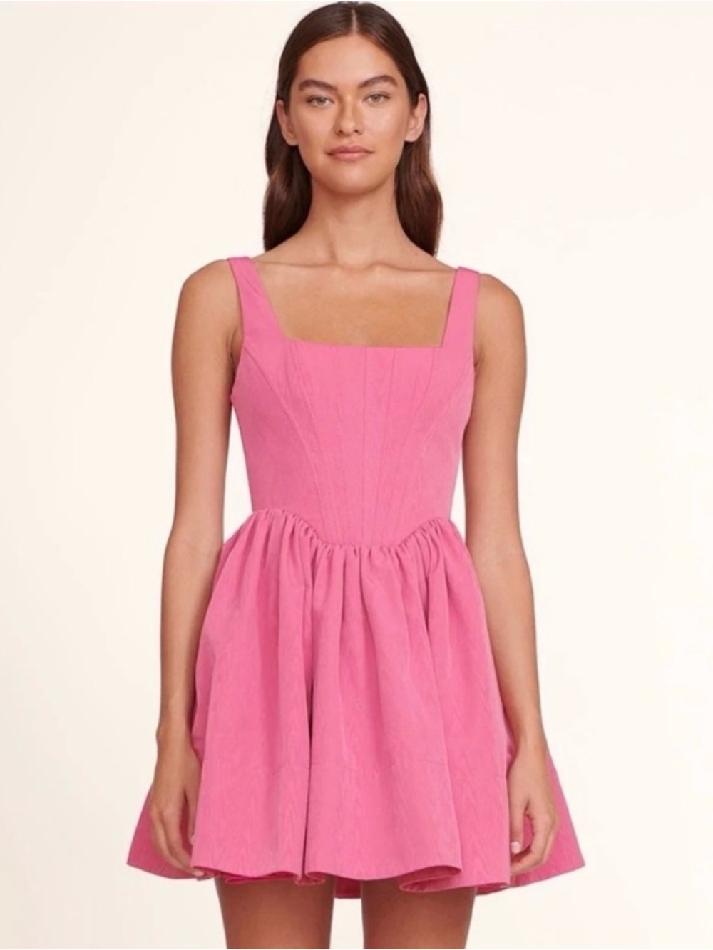 NWT STAUD Pink Dress